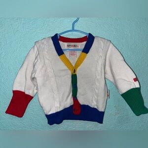 Gymboree Multicolor Knit Cardigan
